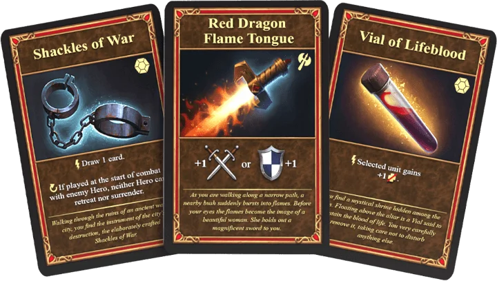 Artifact cards